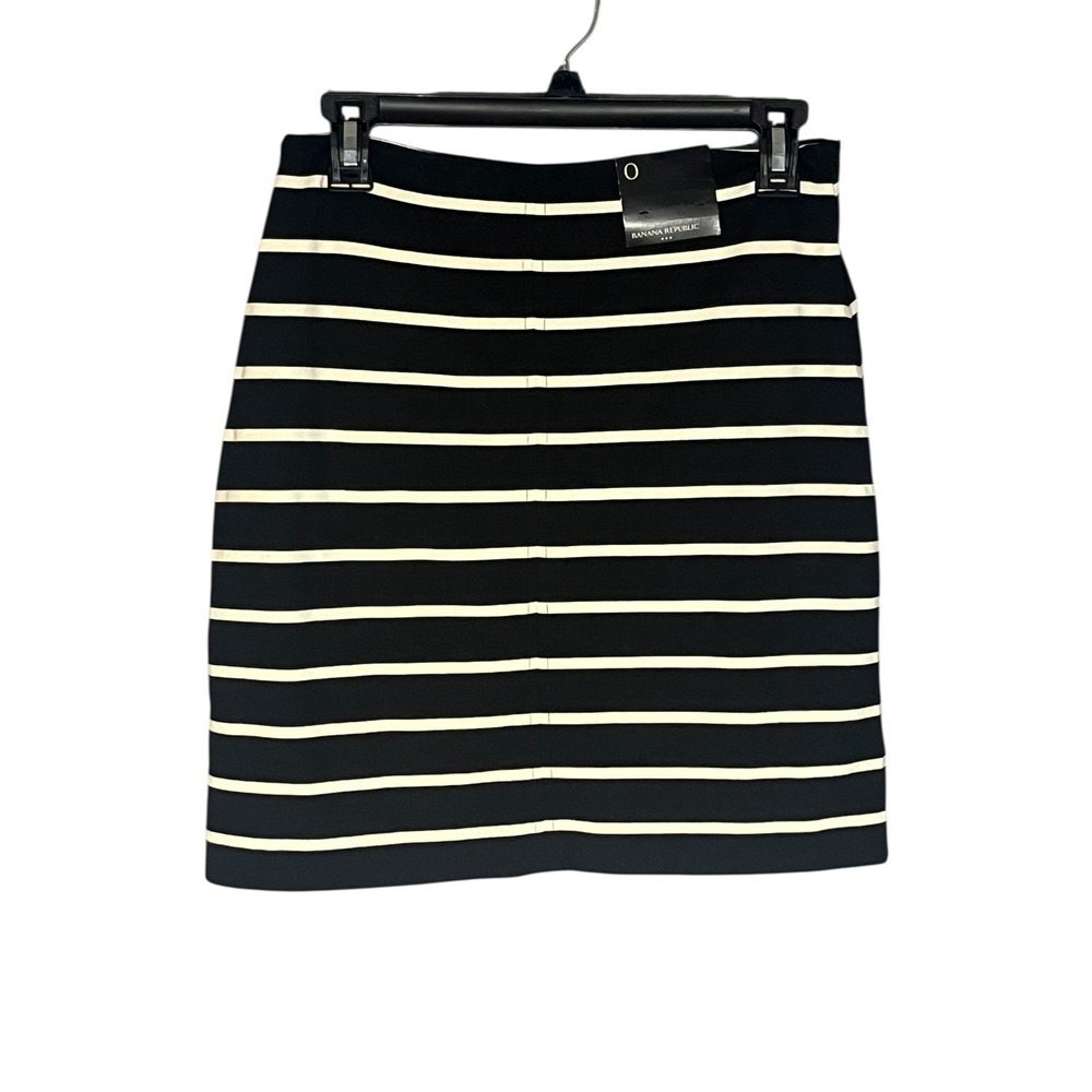 Banana Republic NWT Women's Striped Short Mini‎ Skirt 0 Waist 28"